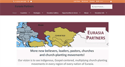 Desktop Screenshot of eurasiapartners.org