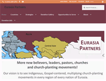 Tablet Screenshot of eurasiapartners.org